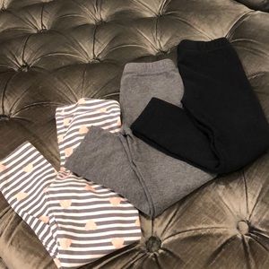 Toddler Girl’s Leggings Bundle 3T